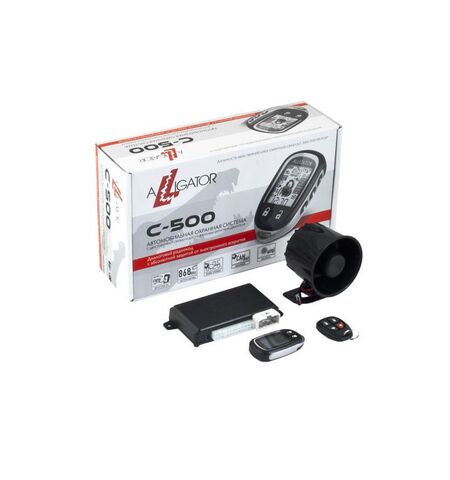 Автосигнализация ALLIGATOR C-500 + CAN + Fortin EVO KEY, 3-е