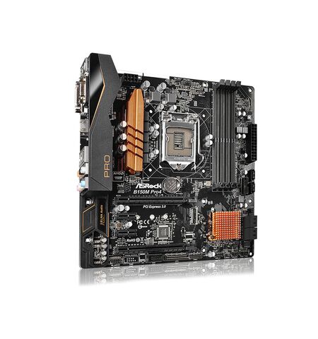 Материнская плата ASRock B150M Pro4, 4-е