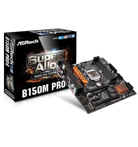 Материнская плата ASRock B150M Pro4, 5-е