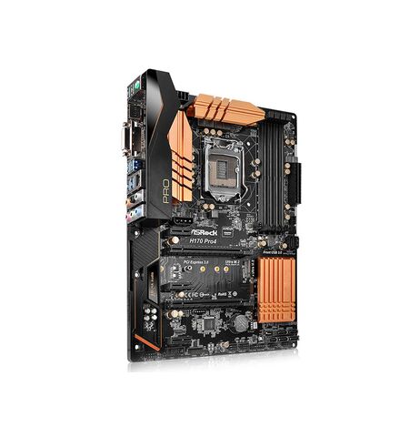 Материнская плата ASRock H170 Pro4, 4-е