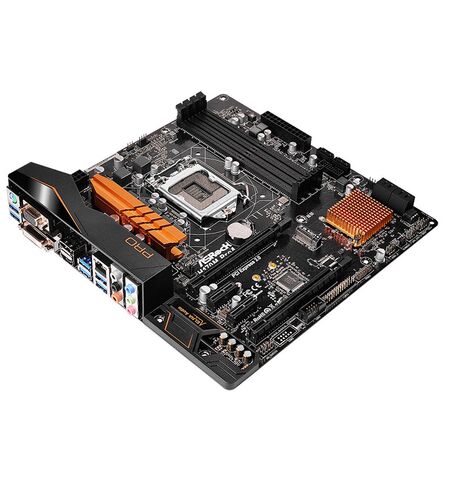 Материнская плата ASRock H170M Pro4, 3-е