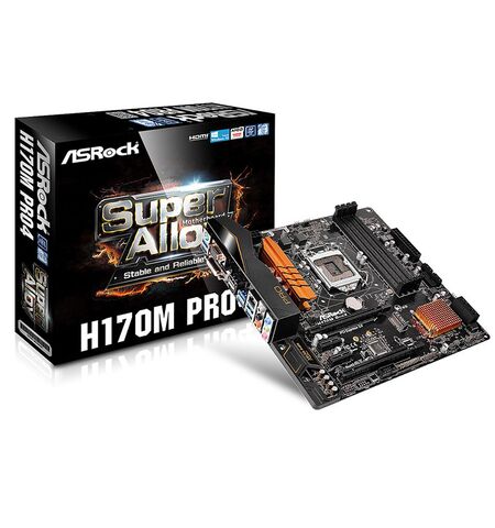 Материнская плата ASRock H170M Pro4, 5-е