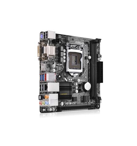 Материнская плата ASRock H81M-ITX, 4-е