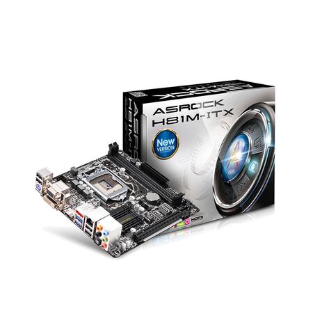 Материнская плата ASRock H81M-ITX, 5-е