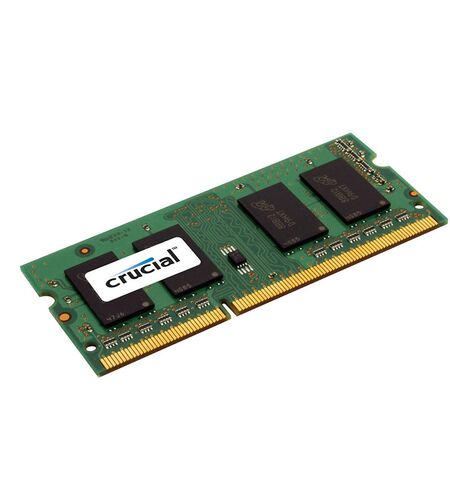 Оперативная память Crucial 2GB DDR3 SO-DIMM PC3-12800 (CT25664BF160BJ), 2-е