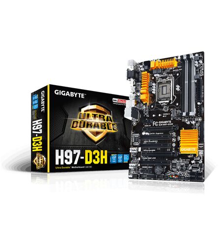Материнская плата GIGABYTE GA-H97-D3H (rev 1.0), 5-е