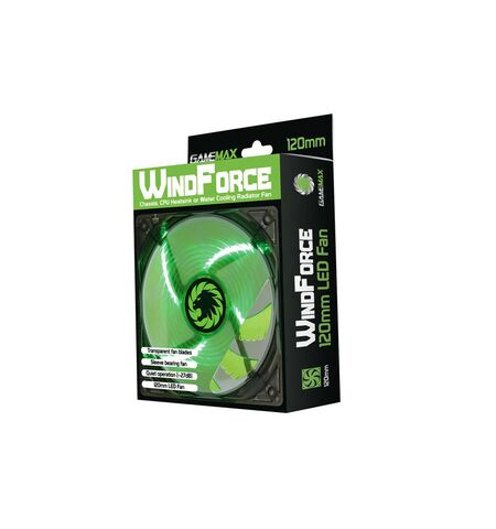 Кулер для корпуса GameMax GMX-WF12G, 5-е