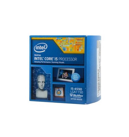 Процессор Intel Core i5-4590 (BOX), 3-е