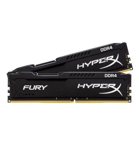Оперативная память Kingston HyperX FURY 16GB kit (2x8GB) DDR4 PC4-21300 (HX426C15FBK2/16), 4-е