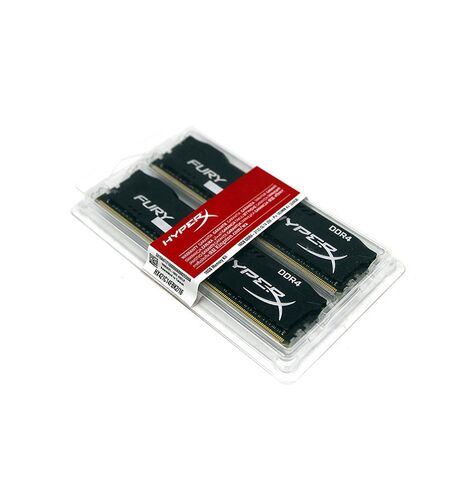 Оперативная память Kingston HyperX FURY 16GB kit (2x8GB) DDR4 PC4-21300 (HX426C15FBK2/16), 3-е