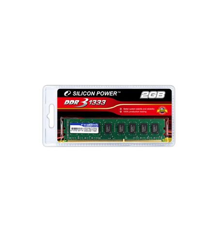 Оперативная память Silicon Power 2GB DDR3 PC3-10600 (SP002GBLTU133V02), 2-е