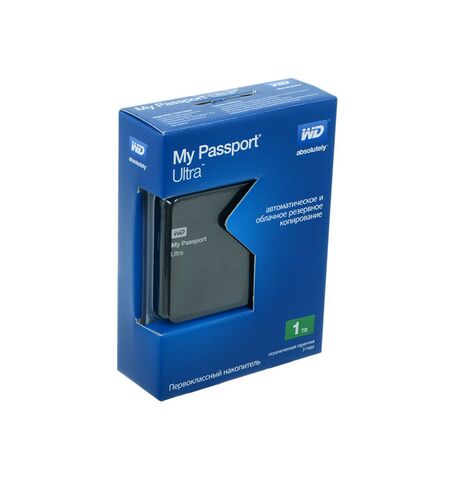 WD My Passport Ultra 1TB Black (WDBGPU0010BBK), 6-е