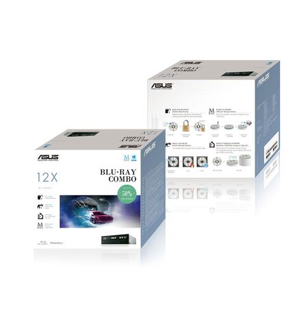 Оптический привод ASUS BC-12D2HT Black, 2-е
