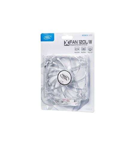 Кулер для корпуса DEEPCOOL XFAN 120 L/W, 2-е
