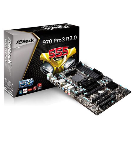 Материнская плата ASRock 970 Pro3 R2.0, 4-е