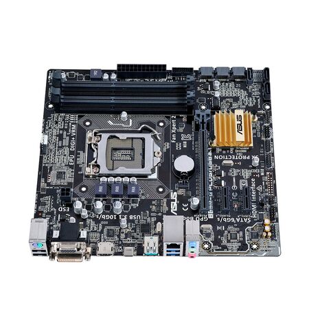 Материнская плата ASUS B85M-G PLUS/USB 3.1, 4-е