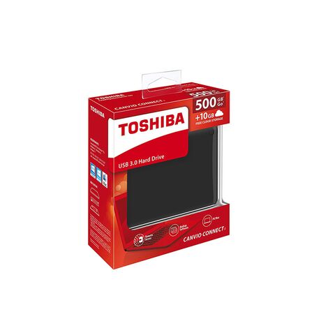 Внешний жесткий диск Toshiba Canvio Connect II 500GB Black (HDTC805EK3AA), 2-е