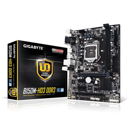 Материнская плата GIGABYTE GA-B150M-HD3 DDR3 (rev. 1.0), 4-е