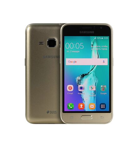 Смартфон Samsung Galaxy J1 DUOS SM-J120F/DS Gold, 6-е