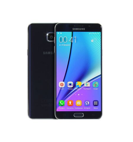 Смартфон Samsung Galaxy Note5 64GB SM-N920C Black Sapphire, 11-е