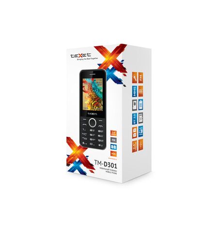 Кнопочный телефон TeXet TM-D301, 5-е