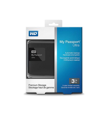 WD My Passport Ultra 2TB Black (WDBNFV0020BBK), 5-е