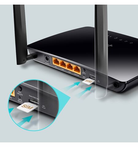 Двух-диапазонный 4G LTE Wi?Fi роутер TP-Link Archer MR200, 4-е