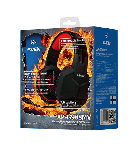 Наушники с микрофоном SVEN AP-G988MV, 6-е