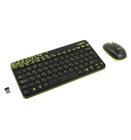 Беспроводной комплект клавиатура + мышь Logitech MK240 Nano (920-008213), 6-е