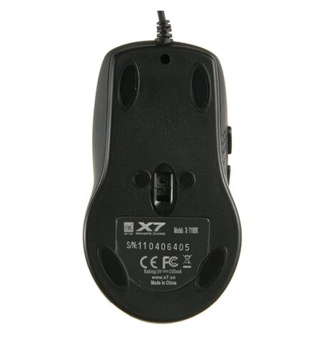 Мышь A4Tech X-718BK, 6-е