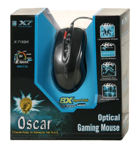 Мышь A4Tech X-718BK, 7-е