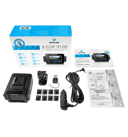 Радар-детектор с видеорегистратором Neoline X-COP 9100, 7-е фото товара в интерент-магазине freenet.by Радар-детектор с видеорегистратором Neoline X-COP 9100, 7-е