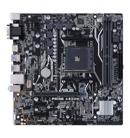Материнская плата ASUS Prime A320M-K, 2-е