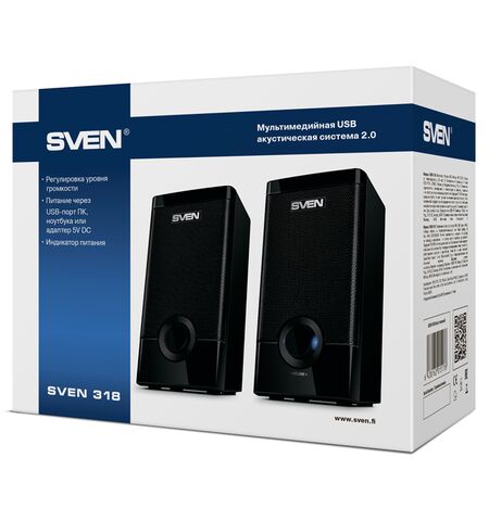 Акустическая система SVEN 318, 6-е фото товара в интерент-магазине freenet.by Акустическая система SVEN 318, 6-е