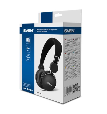 Наушники с микрофоном SVEN AP-320M, 6-е