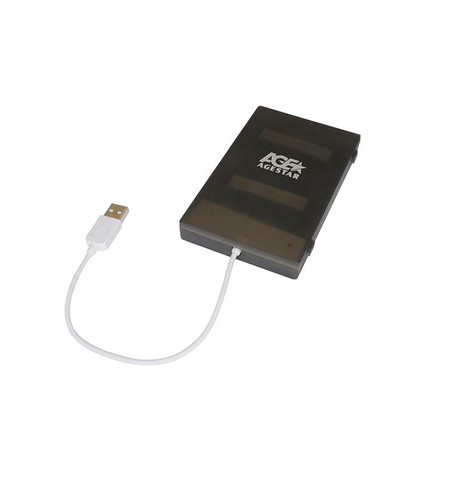 Бокс для жесткого диска AgeStar SUBCP1 Black, 2-е