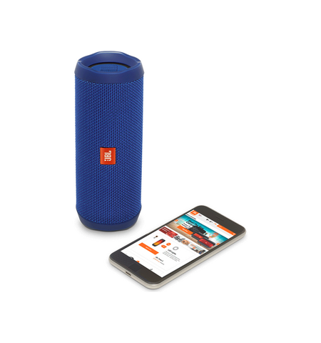 Беспроводная колонка JBL Flip 4 Blue, 7-е