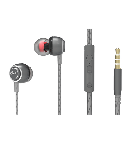 Гарнитура Ritmix RH-150M Space Grey, 2-е