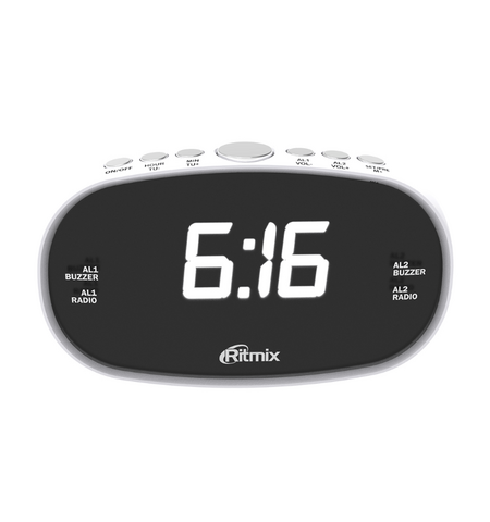 Радиочасы Ritmix RRC-616 White, 2-е