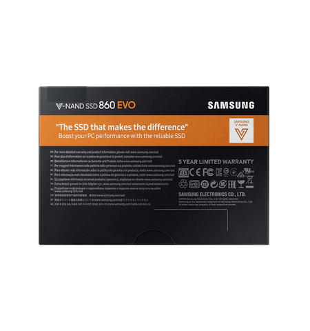 SSD Samsung 860 Evo 500GB (MZ-76E500), 6-е