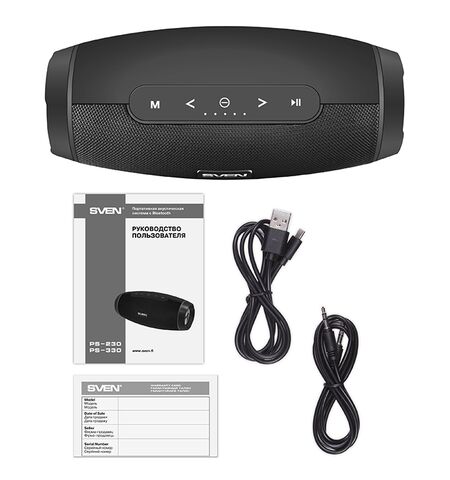 Портативная колонка SVEN PS-330, 9-е