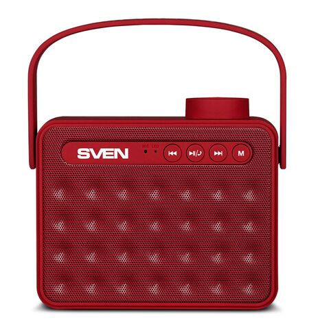 Портативная колонка SVEN PS-72 Red, 2-е