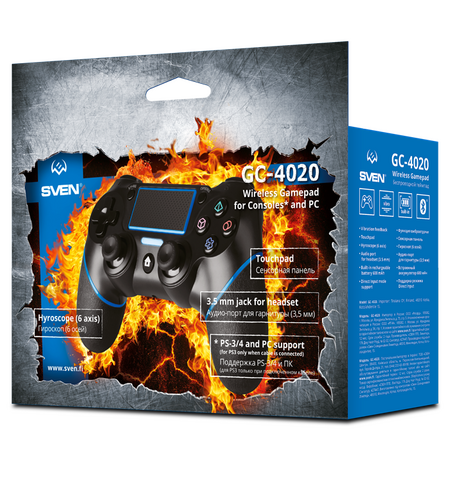 Беспроводной геймпад SVEN GC-4020, 5-е