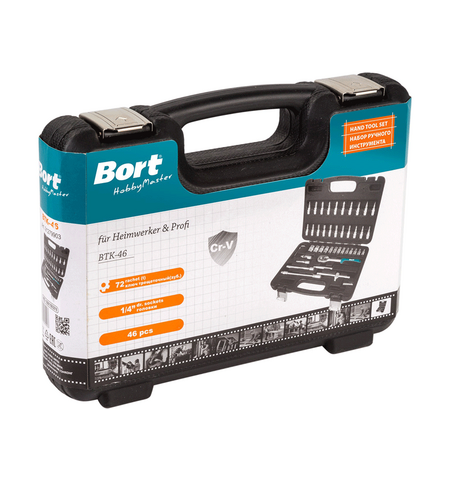 Набор инструментов Bort BTK-46 (46 предмета), 3-е