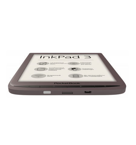 Электронная книга PocketBook InkPad 3 Dark Brown (PB740-X-CIS), 6-е