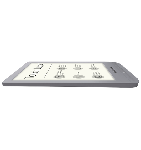 Электронная книга PocketBook Touch Lux 4 (PB627-S-CIS) MatteSilver, 5-е