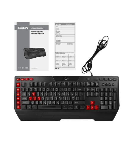 Клавиатура SVEN KB-G9600, 6-е