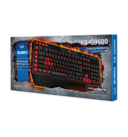 Клавиатура SVEN KB-G9600, 7-е