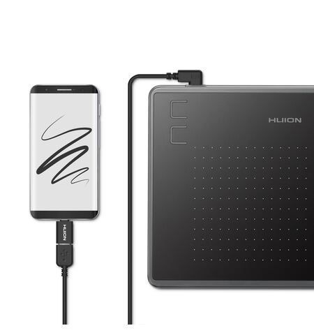 Графический планшет HUION INSPIROY H430P, 8-е