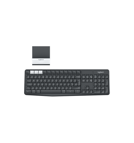 Беспроводной комплект клавиатура + подставка Logitech K375s Multi-Device (920-008184), 2-е